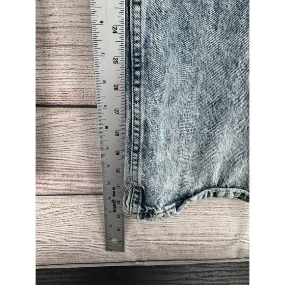 We the Free People Distressed Mineral Washed Straight Leg Jeans Womens 29 Blue - Picture 12 of 12